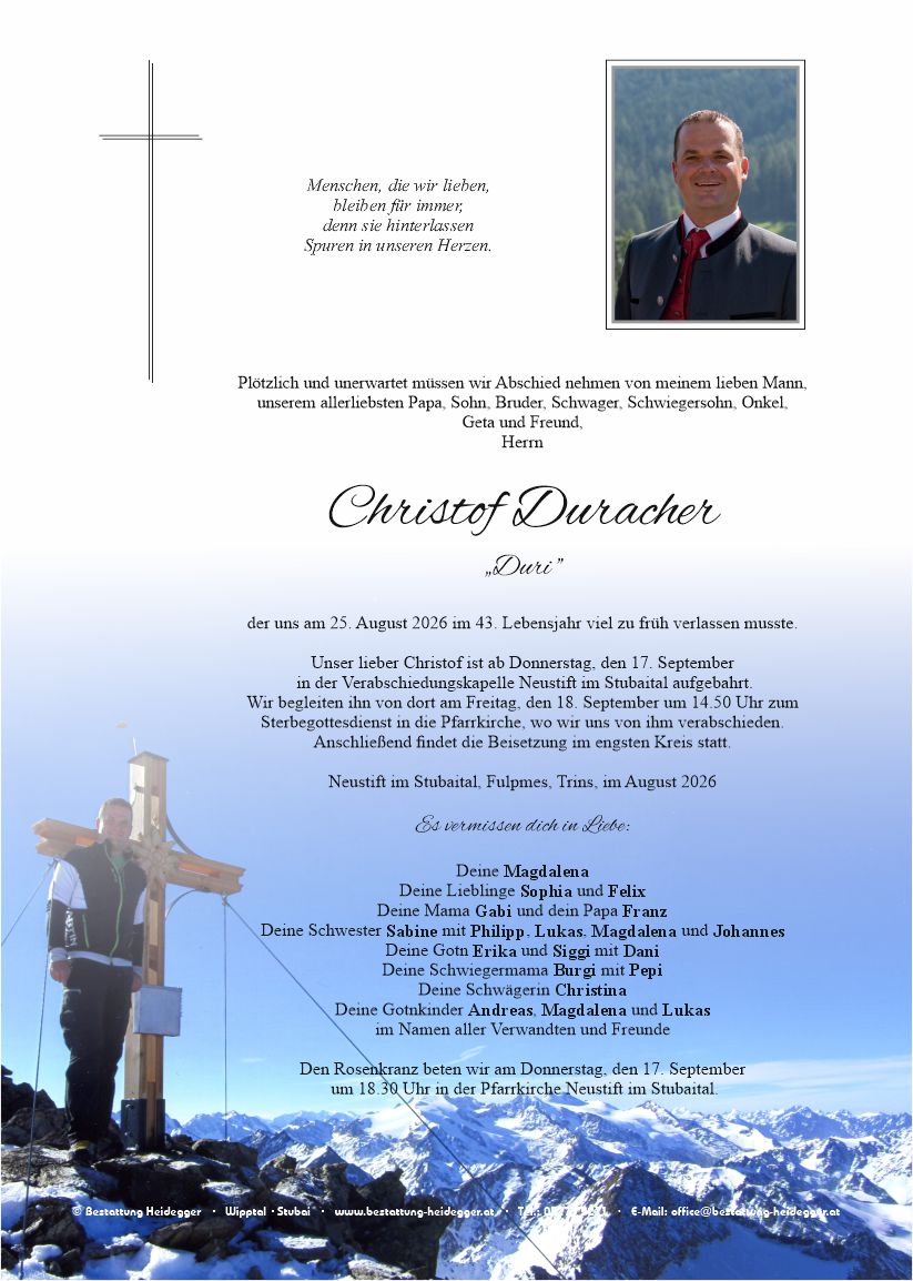 Christof Duracher